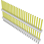 Conn Board Stacker HDR 24 POS 2.54mm Solder ST Top Entry Thru-Hole Bulk