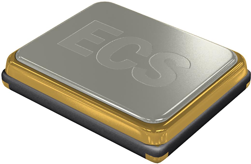 ECS Inc International-ECS-240-30-30B-DU-TR Cristalli Crystal 24MHz ±30ppm (Tol) ±100ppm (Stability) 30pF FUND 30Ohm 4-Pin Mini-SMD T/R