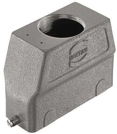 HARTING-09300240446 Schrumpfbalgenadapter Hood 180° 24B Shell Size Powder Die Cast Aluminum Single Lock Han®