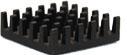 Advanced Thermal Solutions-ATS021021011-PF012 Disipador de calor Heat Sink Passive BGA Pin Array Adhesive Aluminum 15°C/W Black Anodized