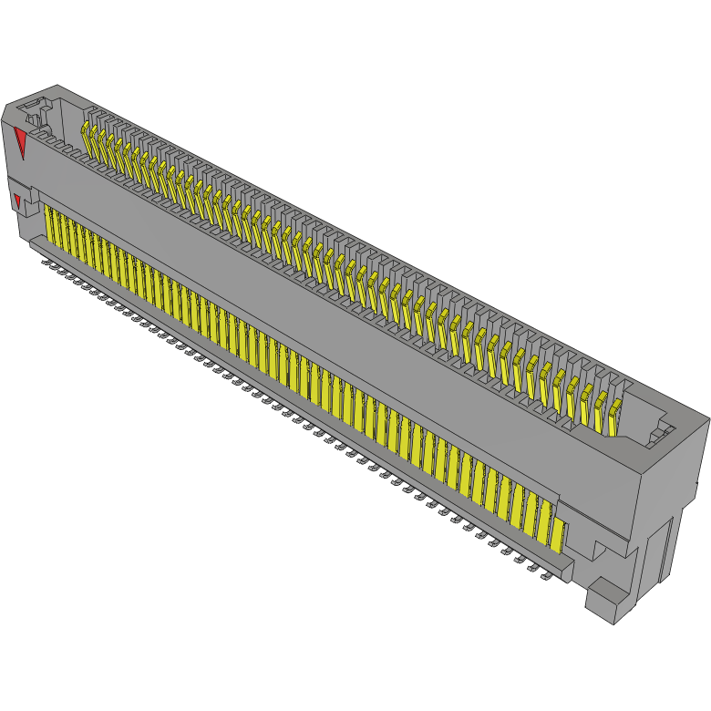 Samtec-ERF8-050-09.0-L-DV-L-TR Steckverbinderleisten und Leiterplattenbuchsen Conn Board to Board SKT 100 POS 0.8mm Solder ST Top Entry SMD Edge Rate® T/R