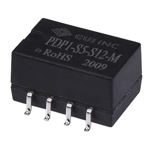 CUI Inc-PDP1-S5-S5-M Convertisseur CC en CC et module de régulateur de commutation Module DC-DC 5VIN 1-OUT 5V 0.2A 1W 8-Pin SMD Module Tube