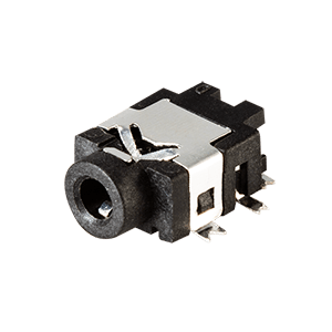 Same Sky (formerly CUI Devices)-SJ1-42535TS-SMT-TR Steckverbinder für Audio und Video Conn 2.5MM Audio Jack RCP 4 POS Solder RA SMD 5 Terminal 1 Port T/R