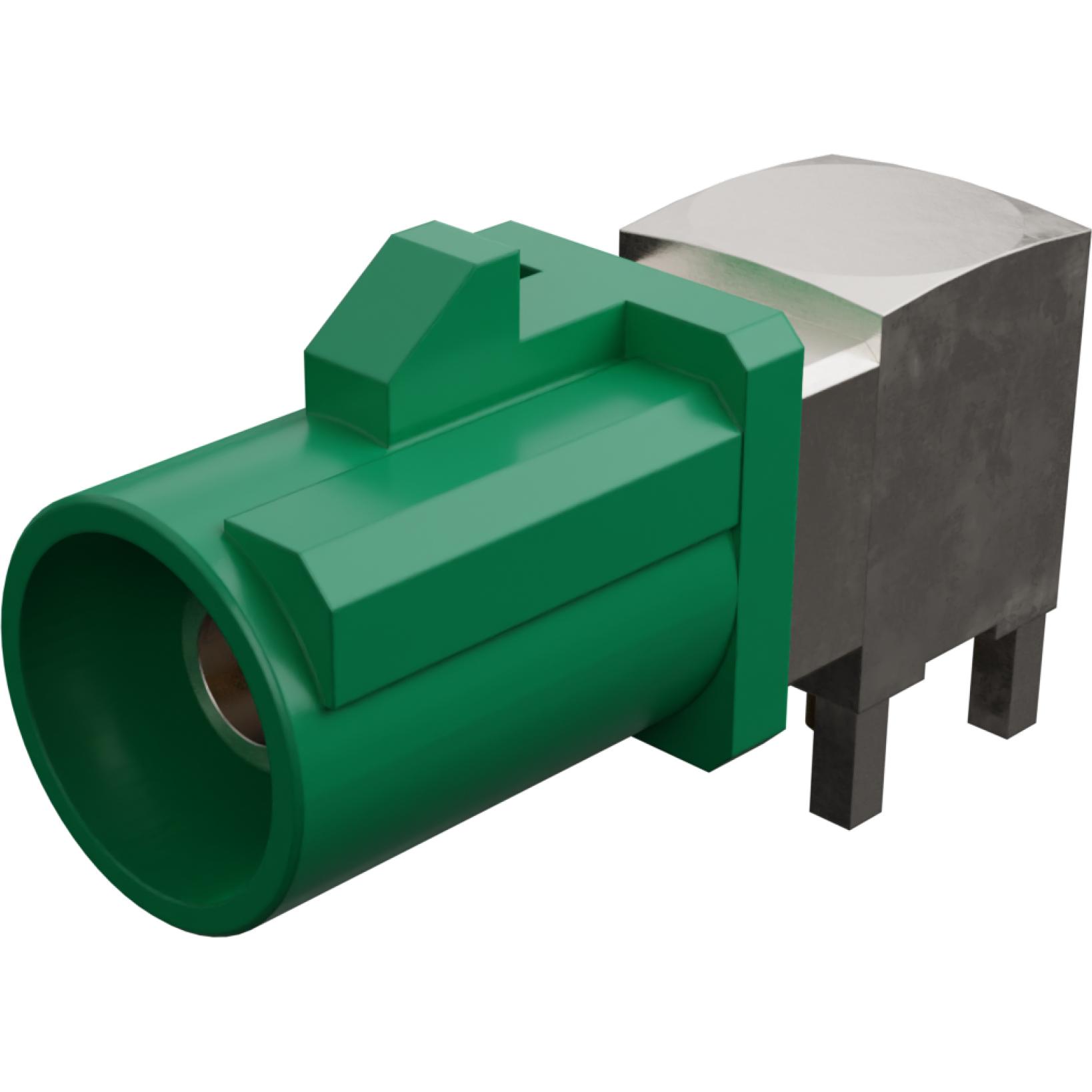 Molex-73403-5114 Raccordement FR Conn SMB 0Hz to 6GHz 50Ohm Solder RA Thru-Hole RCP Gold Tray