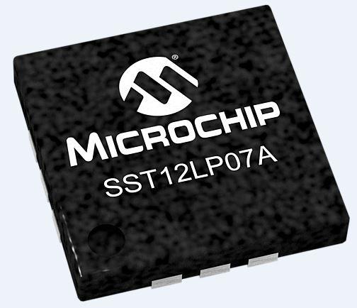 Microchip Technology-SST12LP07A-QXBE Amplificatori RF RF Amp Single Gain Amp 2.484GHz 3.6V 12-Pin XQFN EP T/R
