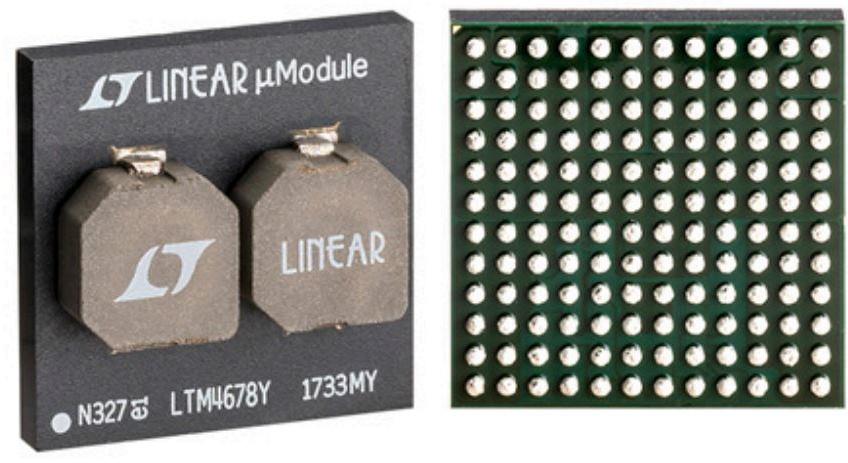 Analog Devices-LTM4678IY DC/DC-Wandler und Spannungsreglermodul Dual 25A or Single 50A µModule Regulator with Digital Power System Management