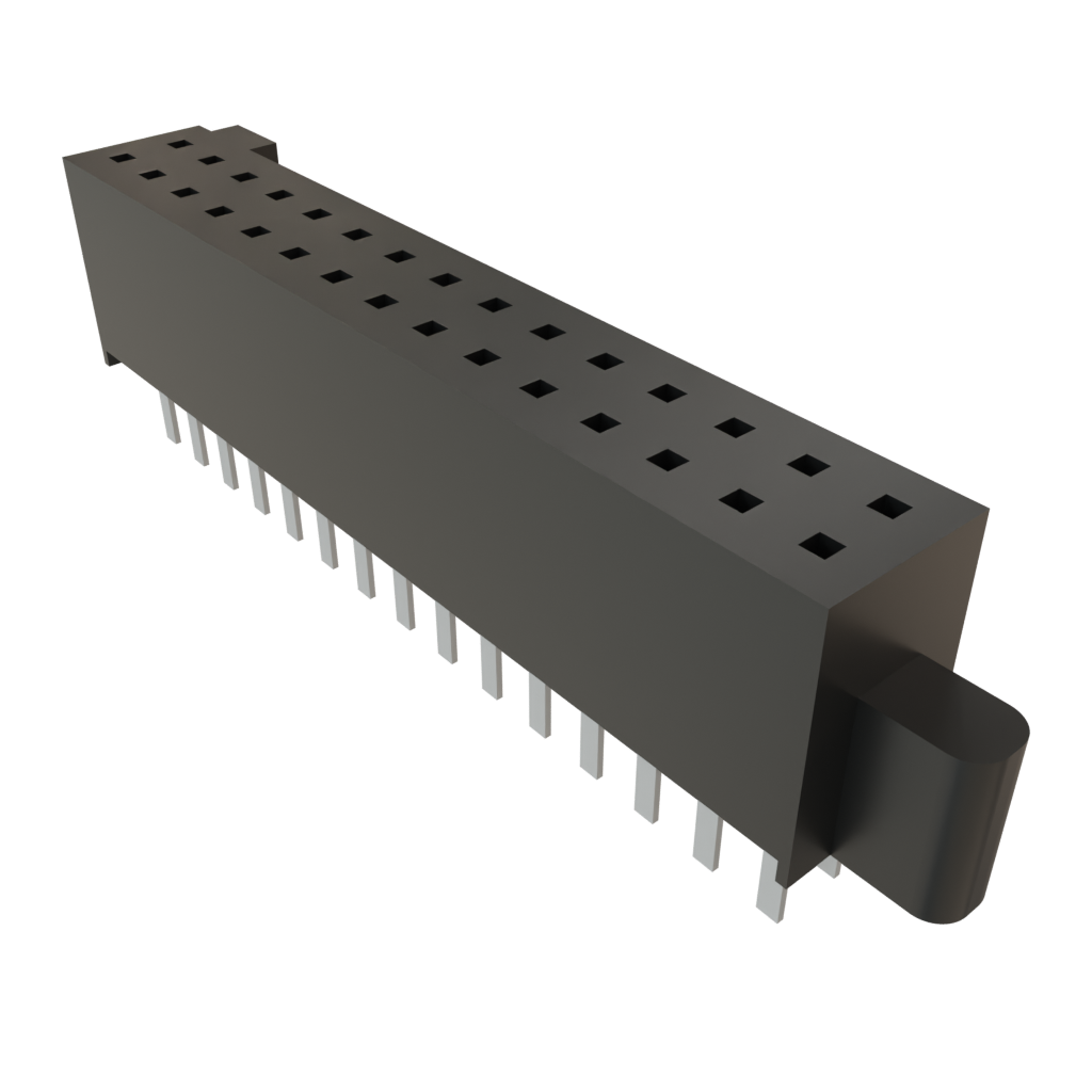 Samtec-SFM-115-03-L-D Steckverbinderleisten und Leiterplattenbuchsen Conn Socket Strip SKT 30 POS 1.27mm Solder ST Top Entry Thru-Hole TIGER EYE™ Tube
