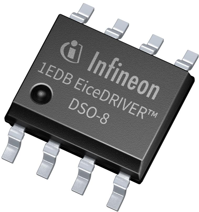 Infineon Technologies AG-1EDB9275FXUMA1 Gate and Power Drivers Driver 9A 1-OUT High Side Half Brdg Inv/Non-Inv 8-Pin DSO T/R