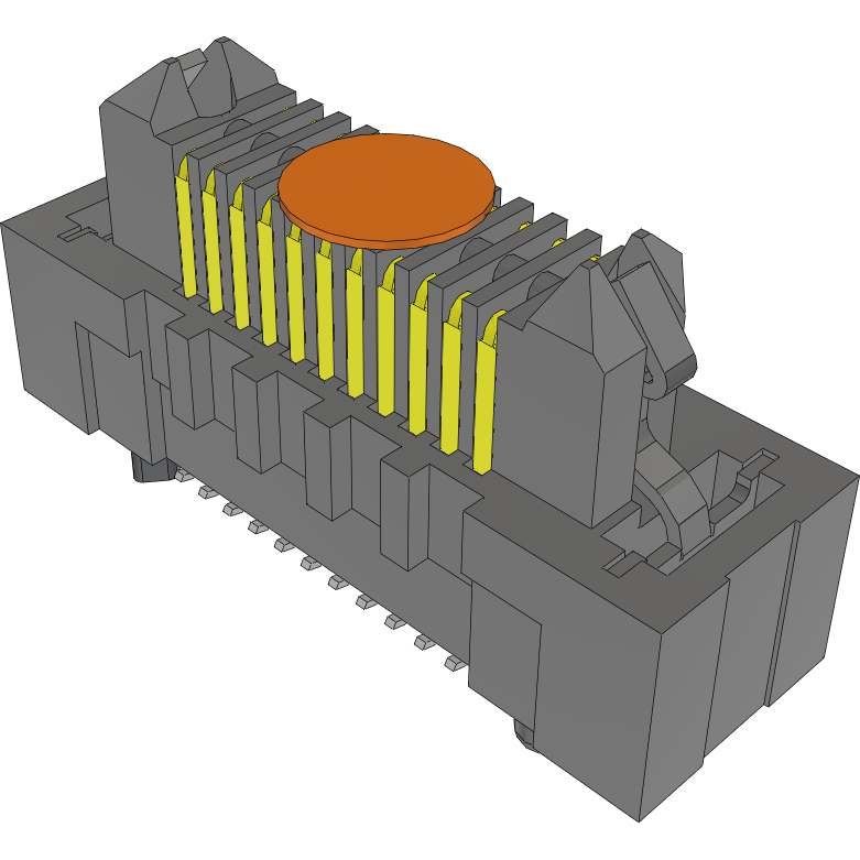 Samtec-ERM8-011-05.0-L-DV-L-K-TR Steckverbinderleisten und Leiterplattenbuchsen Conn Micro High Speed Terminal Strip HDR 22 POS 0.8mm Solder ST SMD T/R