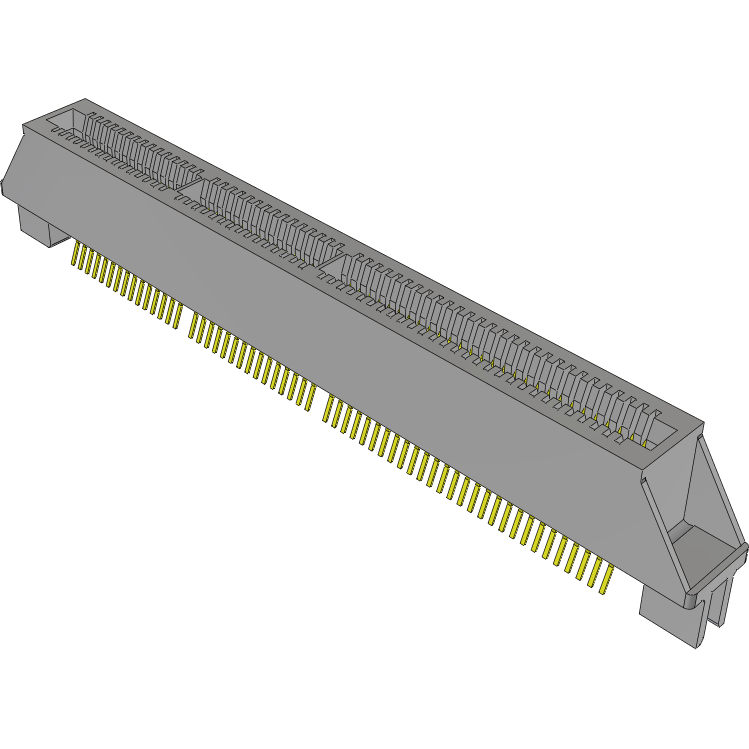 Samtec-MEC1-160-02-S-D-EM2 Steckverbinder, Kartenrand Conn Card Edge SKT 120 POS 1mm Solder ST Edge Mount Tray