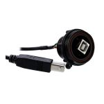 Cable Assembly USB 0.5m USB Type B to USB Type A 4 to 4 POS F-F 28AWG USB Buccaneer®