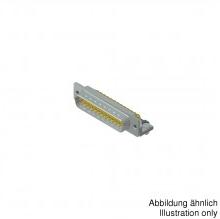 CONEC-163A17549X Steckverbinder, D-Sub Conn D-Sub PIN 25 POS Solder RA Thru-Hole 25 Terminal 1 Port
