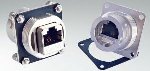 CONEC-17-110234 Connettore telefono e telecomunicazione Conn RJ-45 RCP 8 POS ST Flange Mount 8 Terminal 1 Port Cat 5e