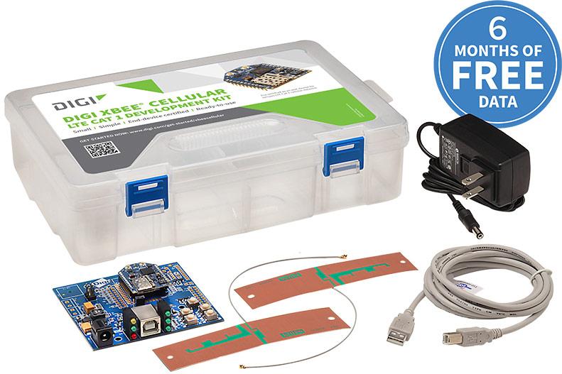 Digi International-XKC-V1T-U RF/Drahtlos-Entwicklungsplatinen und Kits XKC-V1T-U Digi International RF/Wireless Development Boards & Kits XBC-V1-UT-001 Cellular Module - Arrow.com