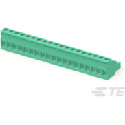 TE Connectivity-1-796634-9 Connector Terminal Blocks Conn Eurostyle Block F 19 POS 5.08mm Screw RA Cable Mount 15A/Contact Box