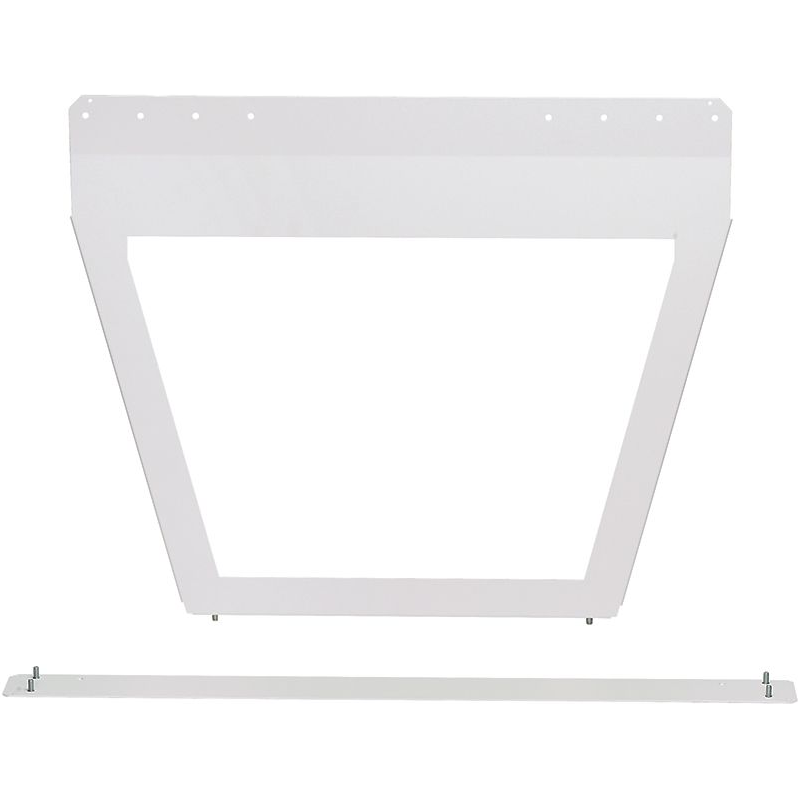 Panduit-CUSRVWA07W1 null Vertical Wall Adapter, Steel, White, 700mm Product Length, 796.8mm Product Height