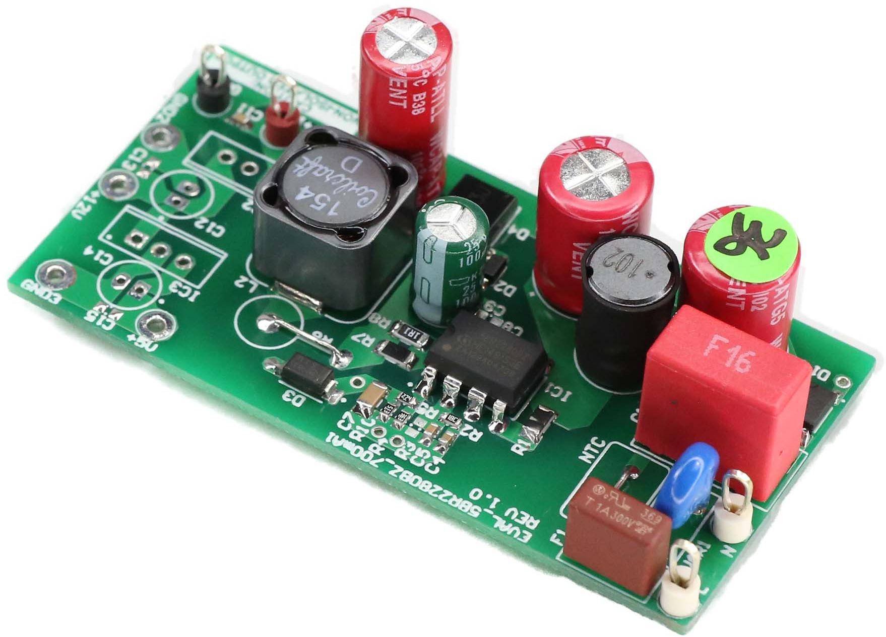 Infineon Technologies AG-EVAL5BR2280BZ700MA1TOBO1 Kit e schede di sviluppo gestione della potenza ICE5BR2280BZ AC to DC Switching Converter 15V Output Evaluation Board