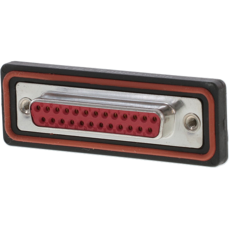 Molex-1727040056 Steckverbinder, D-Sub Conn D-Sub F 25 POS 2.84mm Solder RA Thru-Hole 25 Terminal 1 Port Carton