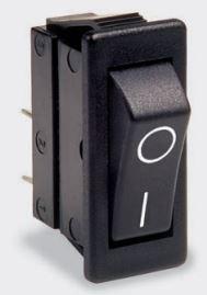 Bulgin Components PLC-C430ABBA2 Témoins d'interrupteur Switch Indicators 125VAC Neon Lamp Rectangular Quick Connect Panel Mount with Snap-In