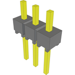 Conn Unshrouded Header HDR 3 POS 2.54mm Solder ST Top Entry Thru-Hole Bulk