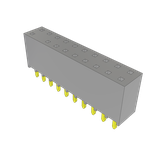 Conn Socket Strip SKT 20 POS 2.54mm Solder ST Top Entry Thru-Hole Tiger Buy™ Bulk