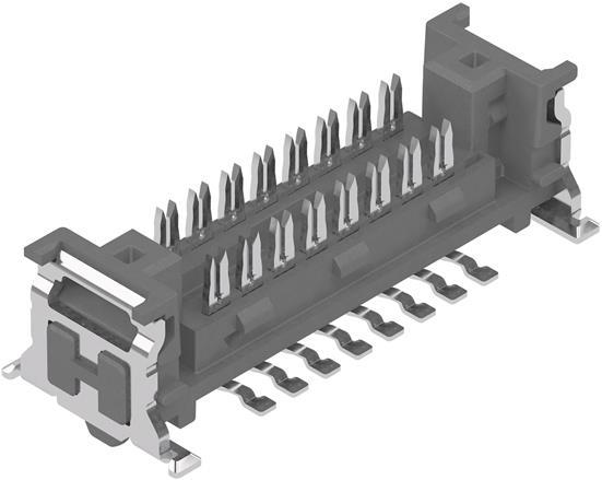 HARTING-15390160601234 Embases de raccordement et réceptacles PCB Conn IDC Connector SKT 16 POS 1.27mm Solder ST SMD har-flex® T/R