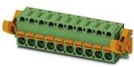 PHOENIX CONTACT-FKC 2.5/ 7-ST-5.08-LR Steckverbinder, Klemmenblöcke Conn PC Terminal Block F 7 POS 5.08mm Push-In Spring Cable Mount 12A