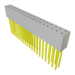 Conn Socket Strip SKT 40 POS 2.54mm Solder ST Top Entry Thru-Hole Bulk