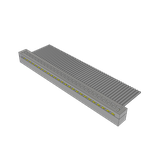 Cable Assembly 0.254m 28AWG 1mm 50 POS IDC Connector F TIGER EYE™ Bulk