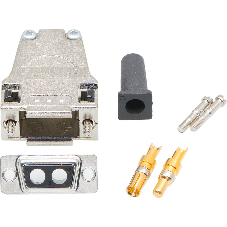 Molex-1731140982 Conector D-subminiatura Conn Combo D-Sub M/F 2Power POS Solder Cup ST Cable Mount 1 Port FCT Products Bag