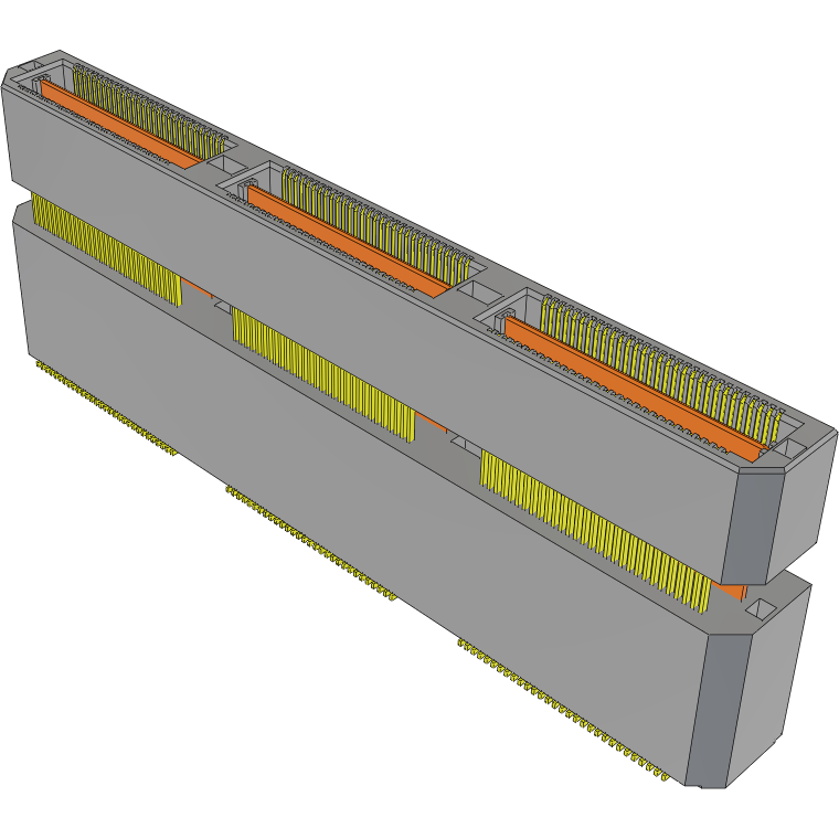 Samtec-QTH-090-06-L-D-A Piastre connettori e prese PCB Conn Micro High Speed Terminal Strip HDR 180 POS 0.5mm Solder ST Top Entry SMD Tray