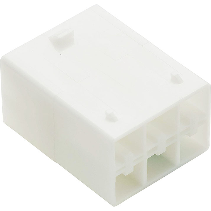 Molex-351500604 Einzeladersteckverbinder, Gehäuse Conn Housing F 6 POS 6.2mm Crimp ST Cable Mount Blue VersaBlade™ Bag