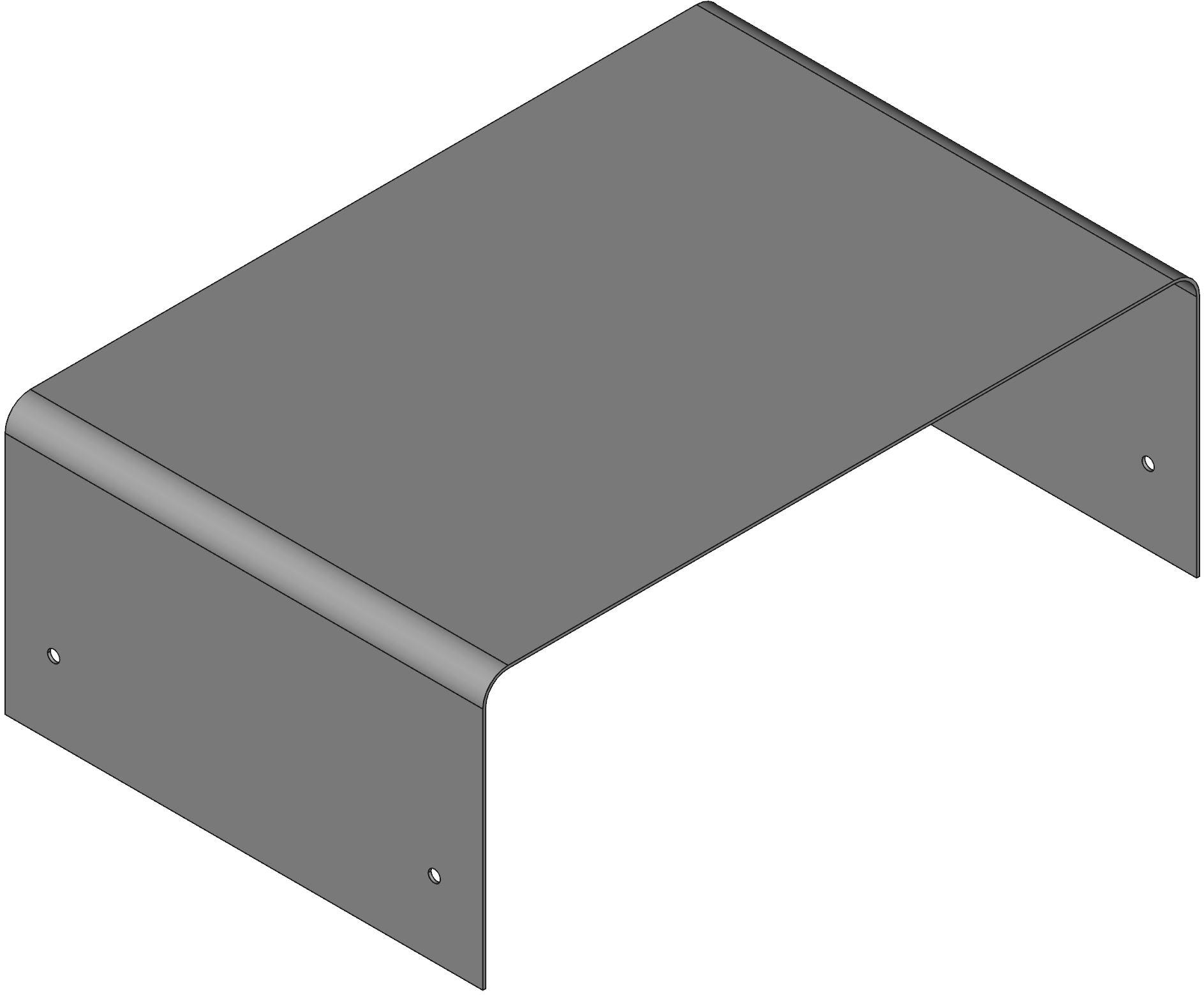 Hammond Manufacturing-1401M Cajas, compartimentos y anaqueles Gray Steel/Aluminum Instrument Enclosure