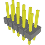 Conn Unshrouded Header HDR 10 POS 2.54mm Solder ST Top Entry Thru-Hole Bulk