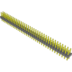 Conn Unshrouded Header HDR 72 POS 2.54mm Solder ST Top Entry Thru-Hole Bulk