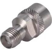 HUBER+SUHNER-22660213 Raccordement FR Conn SMA Adapter 0Hz to 18GHz 50Ohm ST M/F Gold Over Nickel Phosphorus Single