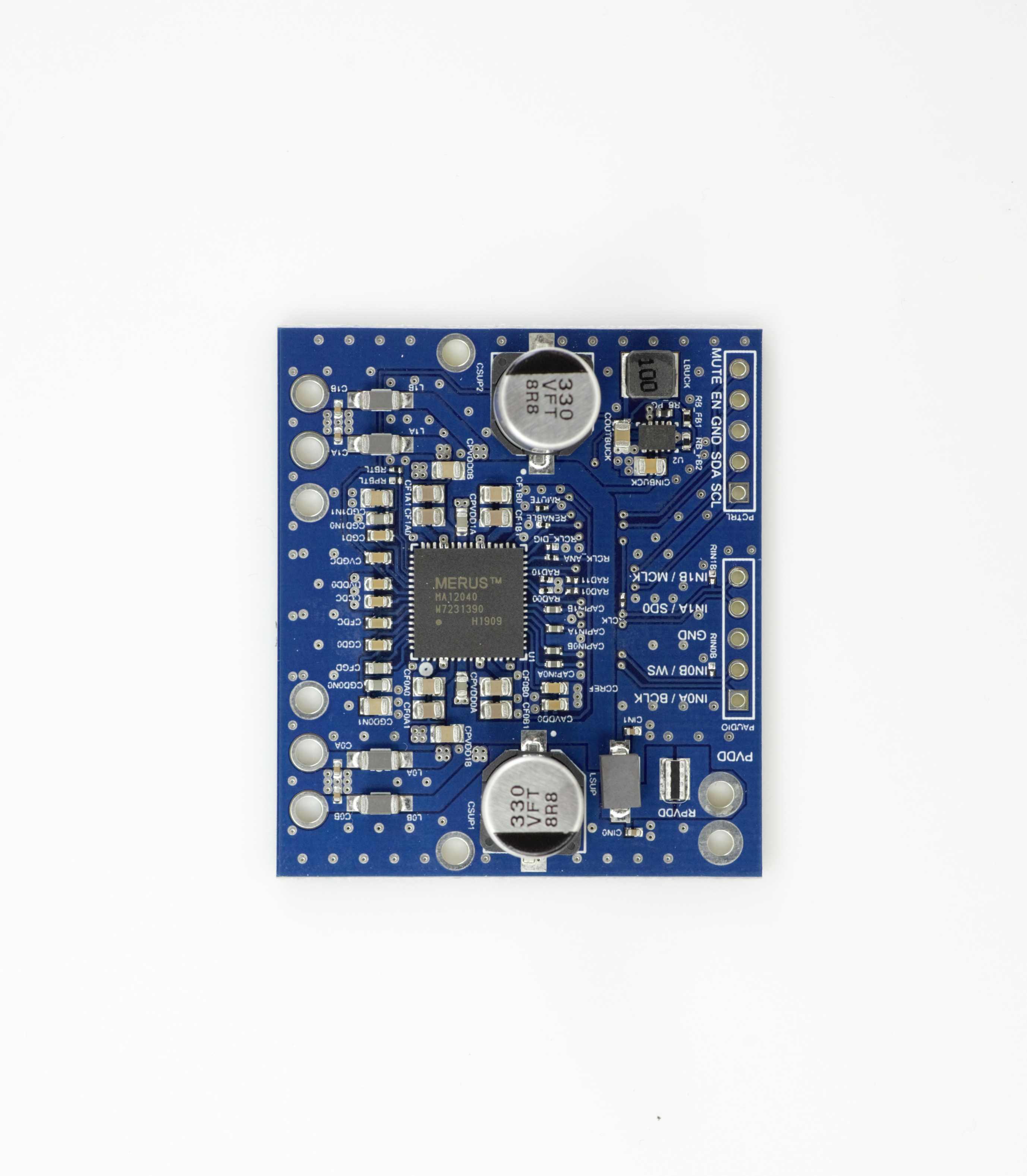 Infineon Technologies AG-REFAUDIOAMA12040TOBO1 Amplifier IC Development Boards and Kits Reference Board - Audio Board