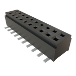 Conn Micro Socket Strip SKT 20 POS 1mm Solder ST SMD T/R