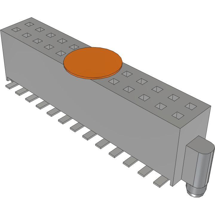 Samtec-SFM-113-02-S-D-A-N-K-TR Steckverbinderleisten und Leiterplattenbuchsen Conn Socket Strip SKT 26 POS 1.27mm Solder ST SMD TIGER EYE™ T/R