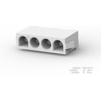 TE Connectivity-1586963-1 Steckverbinderleisten und Leiterplattenbuchsen Conn Wire to Board HDR 4Power POS 6.35mm Solder ST Top Entry Thru-Hole Bag