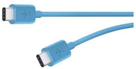 Belkin-F2CU043BT06-BLU Cable Assembly USB Cable Assembly USB 1.828m USB Type C to USB Type C PL-PL MIXIT¿