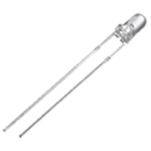 Lite-On Technology-LTE-4206C Infrared Emitters Infrared Emitter 940nm 5.26mW/sr Circular Top Mount 2-Pin T-1