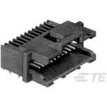 TE Connectivity-5-104477-5 Steckverbinderleisten und Leiterplattenbuchsen Conn Shrouded Header (4 Sides) HDR 50 POS 1.27mm Solder RA Side Entry Thru-Hole Box