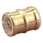 Conn MMBX Adapter 0Hz to 12.4GHz 50Ohm ST PL/PL Gold Over Nickel Phosphorus Tray