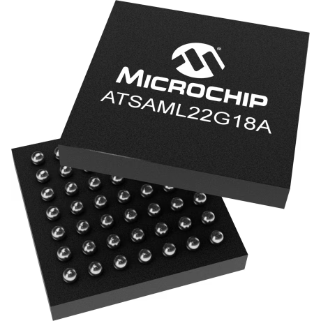Microchip Technology-ATSAML22G18A-UUT Microcontrollers - MCUs ATSAML22G18A-UUT Microchip Technology Microcontroller 32-bit ARM Cortex M0+RISC 256KB Flash 3.3V 49-Pin - Arrow.com