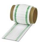PHOENIX CONTACT-0800382 Wärmeschrumpfende Produkte Shrink sleeve, Roll, white, can be labeled with: THERMOMARK ROLL MASTER 300/600, THERMOMARKX1.2, THERMOMARK ROLL X1, THERMOMARK ROLL 2.0, THERMOMARK ROLL: without print, perforated,mounting type: slide on