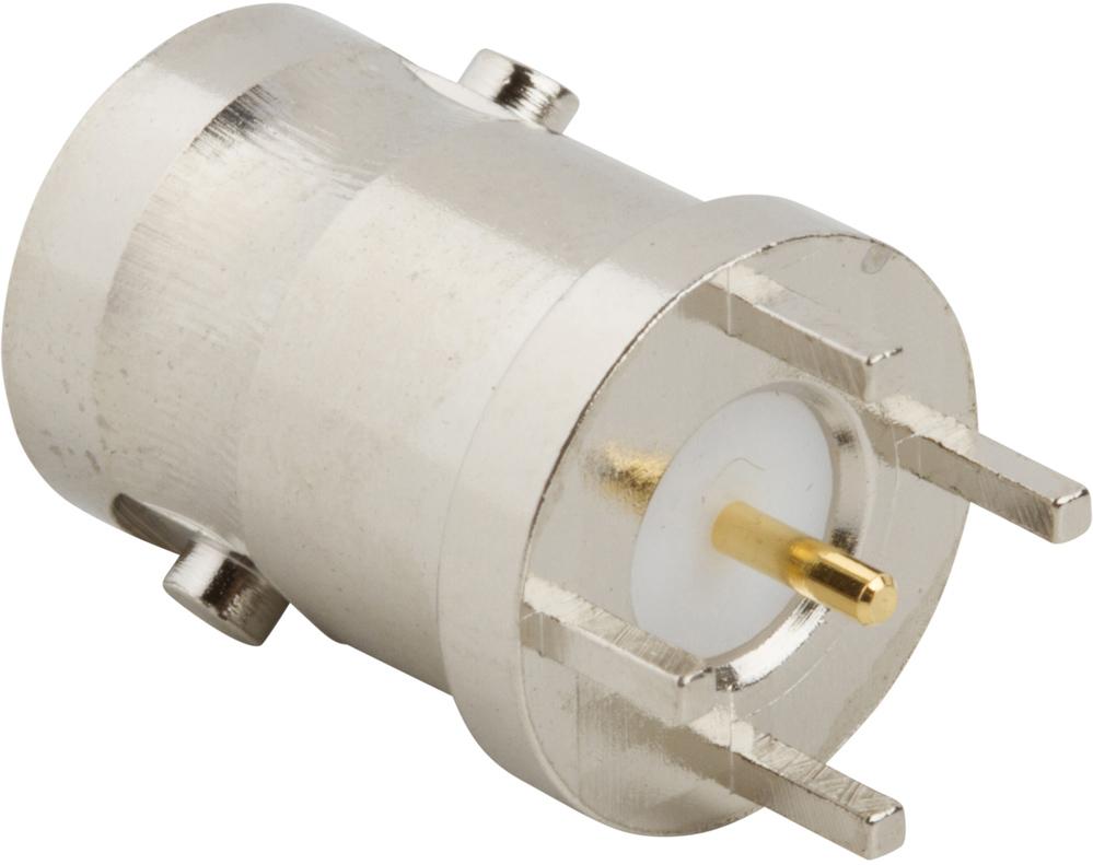 Amphenol RF-112405-12 Raccordement FR Conn BNC 0Hz to 4GHz 75Ohm Solder ST Thru-Hole RCP Gold