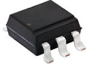 Vishay-VOH1016AB-VT Optokoppler mit Logikausgang Optocoupler Logic-Out DC-IN 1-CH 6-Pin DIP SMD T/R