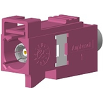 Conn SMB 0Hz to 6GHz 50Ohm Crimp ST Cable Mount RCP Gold Over Nickel Over Copper Tray