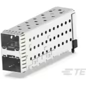 TE Connectivity-1-2007492-8 Steckverbinder, Telefon und Telekommunikation Conn SFP+ RCP 40 POS 0.4mm Press Fit RA Thru-Hole 40 Terminal 2 Port Package